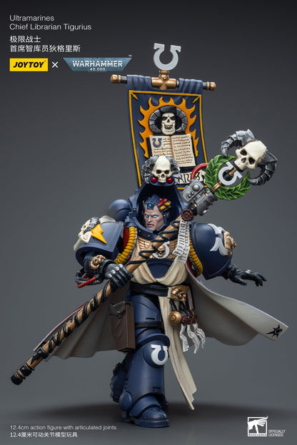 Ultramarines Chief Librarian Tigurius - Warhammer 40K Action Figure By JOYTOY