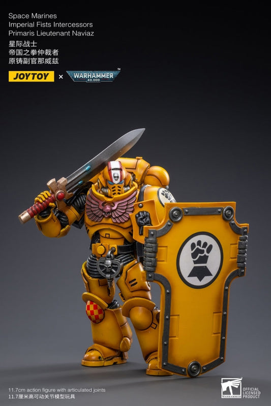 Imperiar Fists Intercessors Primaris Lieutenant Naviaz - Warhammer 40K Action Figure By JOYTOY