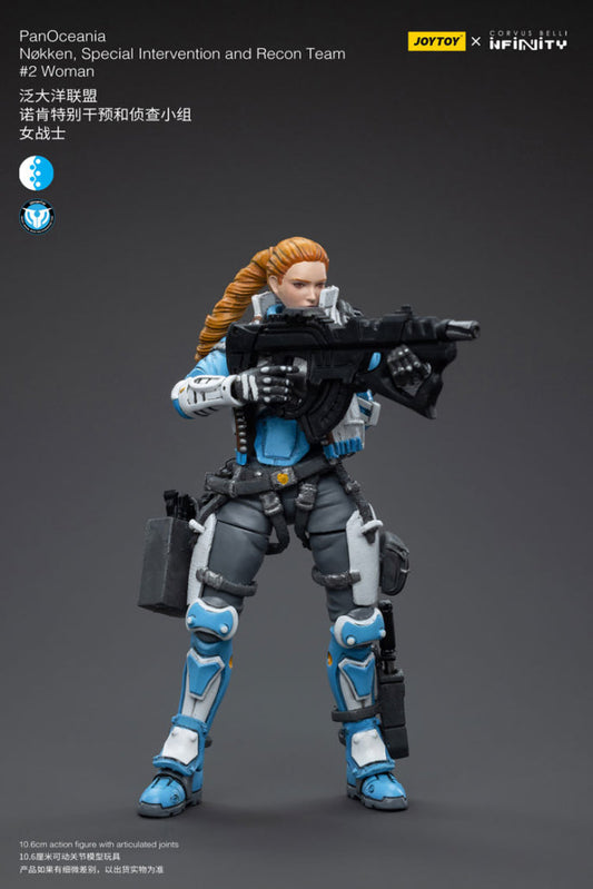 PanOceania Nokken Special Intervention and Recon Team#2Woman - Action Figure By JOYTOY