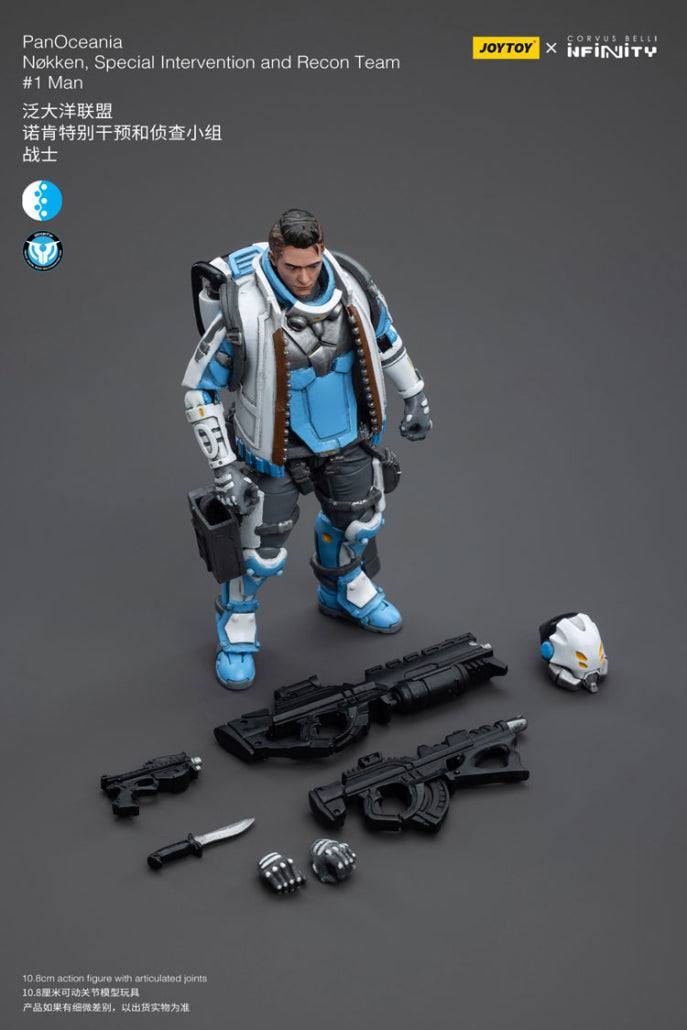 PanOceania Nokken Special Intervention and Recon Team#1Man - Action Figure By JOYTOY