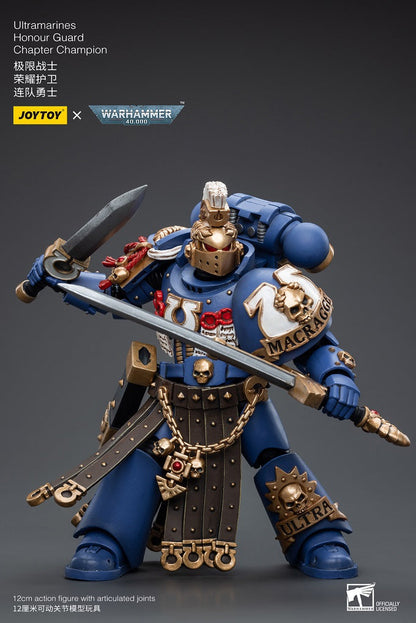 Ultramarines Honour Guard Chapter Champion - Warhammer 40K Action Figure By JOYTOY