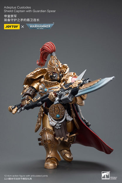 Adeptus Custodes Shield Captain with Guardian Spear - Warhammer 40K Action Figure By JOYTOY