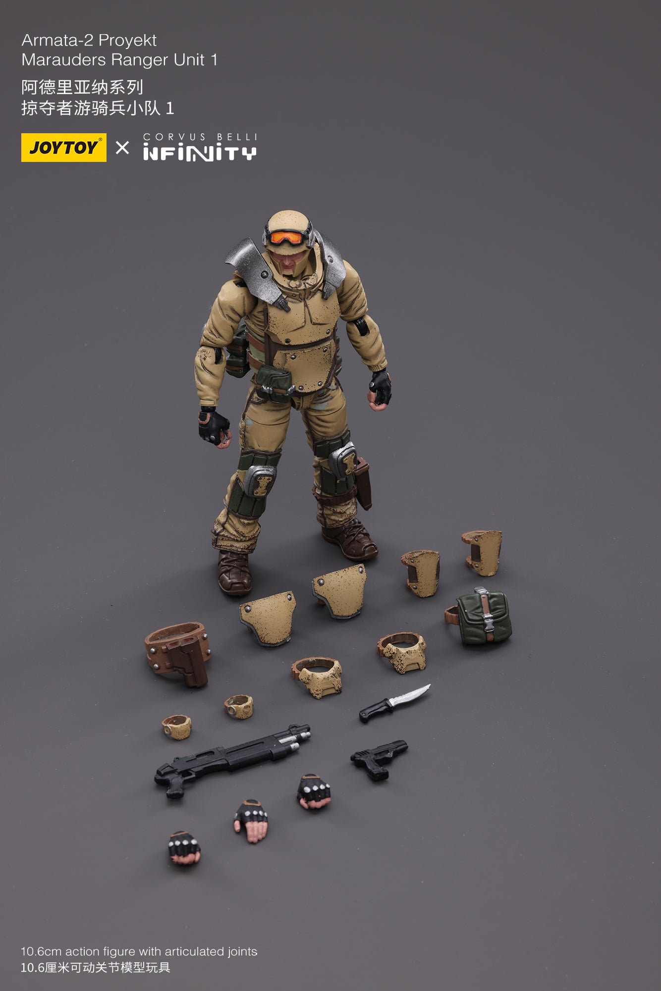 Armata-2 Proyekt Marauders Ranger Unit 1- Action Figure By JOYTOY