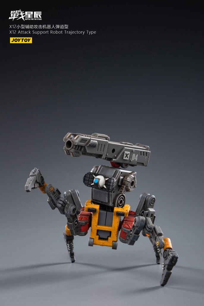 X12 Attack-Support Robot Trajectory Type - Action Figure By JOYTOY